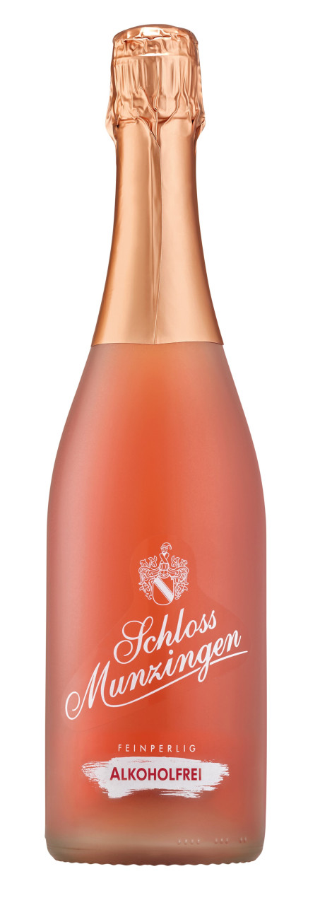 Schloss Munzingen Sekt Rose Alkoholfrei 1 x 0,75 l von Badischer Winzerkeller