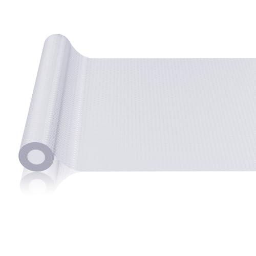 Bäcker & Lecker Schubladenmatte Antirutschmatte 30 x 150 cm 2 Rollen Küche Schubladen Matte Schubladenschoner Rutschmatte für Küchenladen Kühlschran Regale Zuschneidbar Transparent von Bäcker & Lecker