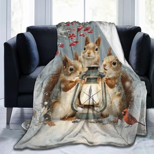 Baegopa Eichhörnchen-Decke, 127 x 101 cm Baegopa Eichhörnchen-Decke, 127 x 101 cm von Baegopa