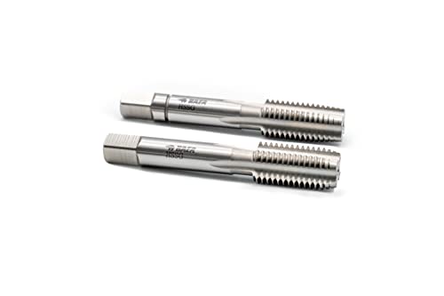 BAER HSSG Handgewindebohrer 2-tlg. Satz MF 18 x 0,7518 | Gewindebohrer-Satz | Vorschneider + Fertigschneider BAER HSSG Handgewindebohrer 2-tlg. Satz MF 18 x 0,7518 | Gewindebohrer-Satz | Vorschneider + Fertigschneider von Baer