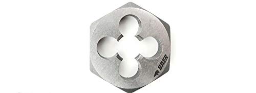 BAER Sechskantmutter MF 9 x 1,0 - HSS - Sechskant-Schneideisen Gewindeschneider Schneidmutter von Erba
