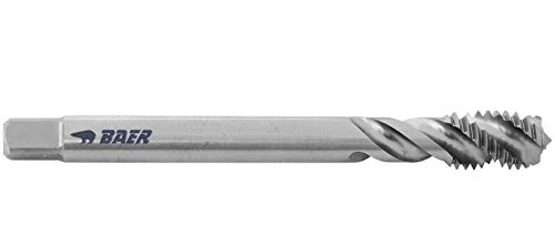 Baer Maschinengewindebohrer M14 Gewindebohrer HSSE 35° RSP - Gewindeschneider - M 14 x 2,0 - DIN 376 - Gewinde Bohrer metrisch Regelgewinde - Sackloch - für unlegierte und niedriglegierte Stähle von BaerCoil