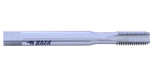 Baer Maschinengewindebohrer M8 Gewindebohrer HSSE - Form C Gewindeschneider - Größe M 8 x 1,25 - DIN 371 - Gewinde Bohrer metrisch Regelgewinde - Durchgangsloch & Sackloch von BaerCoil