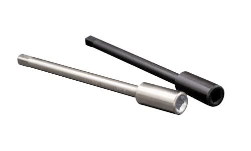 BaerCoil BAER Verlängerung für Vierkant 3,4mm | M 4 - Gewindebohrer-Verlängerung - Vierkantverlängerung - für Vierkantwerkzeuge nach DIN 10 von BaerCoil