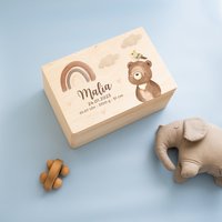 Erinnerungskiste Baby, Erinnerungsbox Taufe, Kiste Geburt, Baby Erinnerungskiste, Xxl Erinnerungskiste Baby, Erinnerungsbox Taufe, Kiste Geburt, Baby Erinnerungskiste, Xxl von BaerenfreundeDE