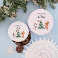 Keksdose Personalisiert, Für Kinder, Plätzchendose, Weihnachtsgeschenk Kind, Kinder Kekse, Vorratsdose von BaerenfreundeDE