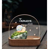 Kinder Nachtlicht, Taufgeschenk, Kinderzimmer Mädchen, Nachtlicht Schnecke, Lampe, Stilllicht Kinder Nachtlicht, Taufgeschenk, Kinderzimmer Mädchen, Nachtlicht Schnecke, Lampe, Stilllicht von BaerenfreundeDE