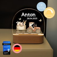 Nachtlicht Baby, Geschenk Für Kind, Baby Geschenke, Kinder, Babyzimmer, Junge, Kinderzimmer Bauernhof, Geburt Nachtlicht Baby, Geschenk Für Kind, Baby Geschenke, Kinder, Babyzimmer, Junge, Kinderzimmer Bauernhof, Geburt von BaerenfreundeDE