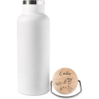 Trinkflasche Personalisiert, Thermosflasche Trinkflasche, Edelstahl, Isolierflasche, Wasserflasche Kinder von BaerenfreundeDE