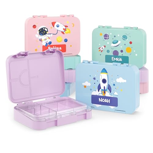 Bärenwerke EA MB 2115 Personalisierte Kinder Brotdose mit Name - Lunchbox mit Fächern und Unterteilung - Geschenkidee Bärenwerke EA MB 2115 Personalisierte Kinder Brotdose mit Name - Lunchbox mit Fächern und Unterteilung - Geschenkidee von Bärenwerke