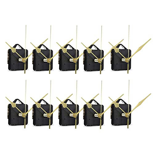 Baeroprki 10 StüCk DIY Stille Bewegung Spindel Wand Quarz Uhr Uhrwerk Uhr Mechanismus Reparatur Werkzeuge Teil Uhr Kit Baeroprki 10 StüCk DIY Stille Bewegung Spindel Wand Quarz Uhr Uhrwerk Uhr Mechanismus Reparatur Werkzeuge Teil Uhr Kit von Baeroprki