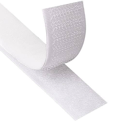 Baeroprki 8 Meter Extra Doppelseitig Klebende Ersatzteile mit Schnallenverschluss, 20 mm Breites Selbstklebendes Pad von Baeroprki