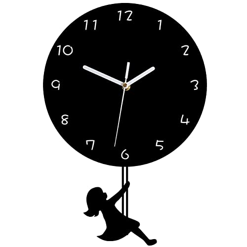 Baeroprki Einfache Wanduhr Wohnzimmer Dekoration Silent Net Rote Schaukel Quarzuhr Schaukel Wanduhr Baeroprki Einfache Wanduhr Wohnzimmer Dekoration Silent Net Rote Schaukel Quarzuhr Schaukel Wanduhr von Baeroprki