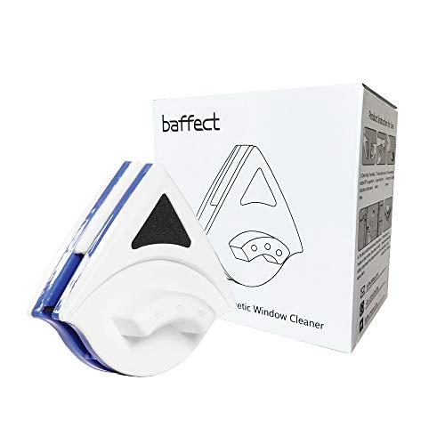 Baffect Startseite Double Side Magnetic Window Cleaner Beide Seiten-Glaswischer Werkzeuge Oberflächenreinigungsbürste mit ergonomischem Griff-Design für Hoch Autoverglasung Stärke 3-8mm von Baffect
