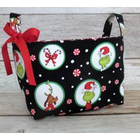 Frohe Weihnachten Lagerung Stoff Organizer Bin Korb von BaffinBags