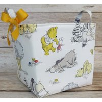 stoff Aufbewahrungsbox Korb Eimer - 20 X cm Winnie The Pooh Eeyore Und Tigger Auf Weiß Babyzimmer Dekor stoff Aufbewahrungsbox Korb Eimer - 20 X cm Winnie The Pooh Eeyore Und Tigger Auf Weiß Babyzimmer Dekor von BaffinBags