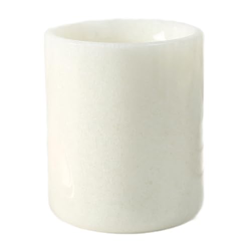 Bafnsiji Marmor Zylinder Teelicht Kerzenhalter, Teelichthalter, Marmor Teelicht Kerzenhalter für Hochzeit, Zuhause, Party Dekoration,B von Bafnsiji