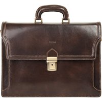 Bagan Aktentasche, echt Leder, Made in Italy von Bagan