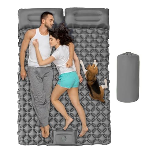 Bagiaope Aufblasbare Campingmatratze | wasserdichte 2-Personen Luftmatratze für Camping,Camping Schlafunterlage Zeltzubehör Für Parks Wandern Picknick Bagiaope Aufblasbare Campingmatratze | wasserdichte 2-Personen Luftmatratze für Camping,Camping Schlafunterlage Zeltzubehör Für Parks Wandern Picknick von Bagiaope