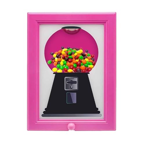 Bonbonrahmen Süßigkeiten Spender | Candy Dispenser Picture Frame | Hängender Süßigkeitenspender & Kaugummi-Maschine Bilderrahmen für Wohnkultur Bonbonrahmen Süßigkeiten Spender | Candy Dispenser Picture Frame | Hängender Süßigkeitenspender & Kaugummi-Maschine Bilderrahmen für Wohnkultur von Bagiaope