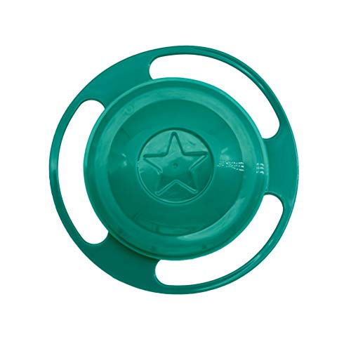 Baby Universal Gyro Bowl, Gyro Bowl Niedliche Baby-Rotationsschüssel 360° Drehbare Auslaufsichere Schüssel Gyroskopische Schüssel mit Deckel (402) von Bagima