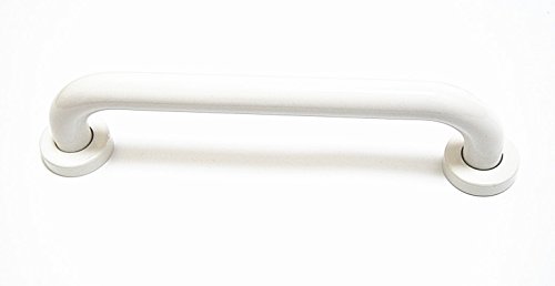 Bagnoxx Edelstahl Handtuchhalter Haltegriff Badewannengriff Weiß 30cm Duschgriff, Badgriff, Handgriff, Haltestange, Badezimmer, Accessoires von Bagnoxx