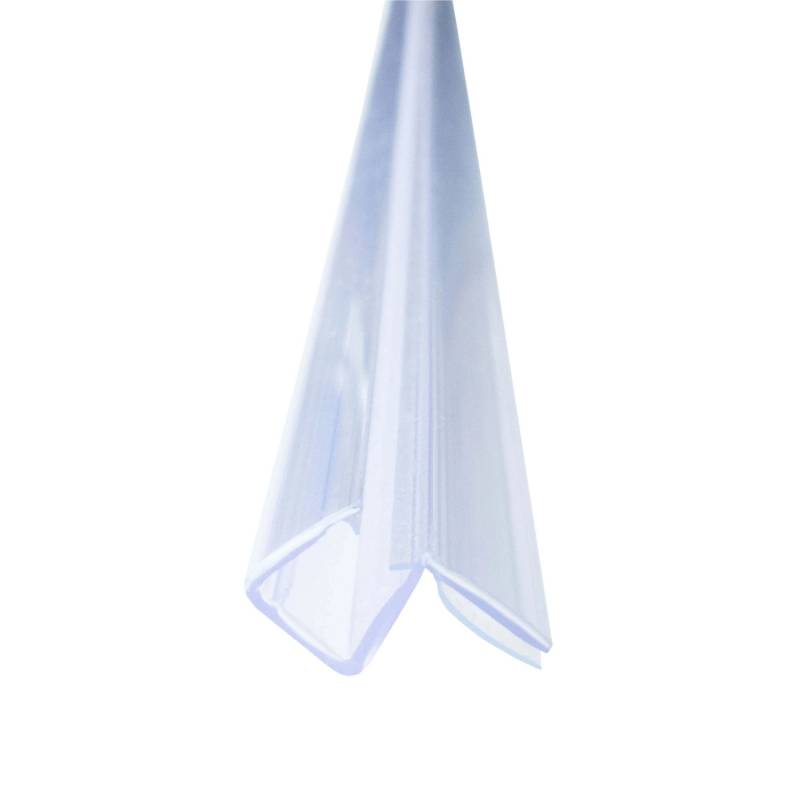 Bagnoxx Duschdichtung 90 Grad Anschlagdichtung 2m für 8mm Glas Transparent von Bagnoxx
