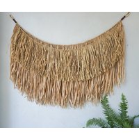 Boho Seegras Wandbehang Extra Groß | Bast Bauernhaus Natürliche Boho Seegras Wandbehang Extra Groß | Bast Bauernhaus Natürliche von BagoEco
