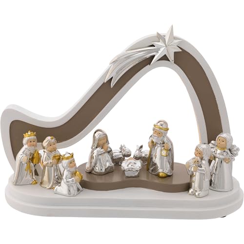 Bagutta Hütte 12 * 27 * 21 zweifarbig mit LED + Krippe Provence 10 Stück Die Referenz lautet: N 8642-04 Bagutta Hütte 12 * 27 * 21 zweifarbig mit LED + Krippe Provence 10 Stück Die Referenz lautet: N 8642-04 von Bagutta