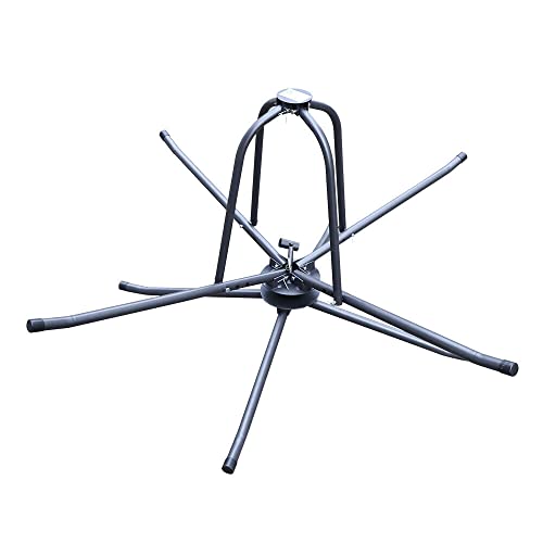 Rohrhaspel Fußbodenheizung Abroller Abrollhaspel Rohr Abwickler Kabel Max 115 Kg Q235 Eisen Schwarz Composite Pipe Underfloor Heating Cable Dispenser Reel with Bag von Bagyaluu