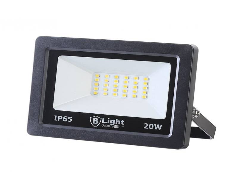 Bahama Warenvertriebs GmbH LED Flutlichtstrahler 20W LED Fluter Flutlicht Außenstrahler Ultraslim Lampe OH20 von Bahama Warenvertriebs GmbH