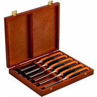Bahco - Stechbeitel-Satz in Holzbox 6-tlg, 6,10,12,18,25,32 mm von Bahco