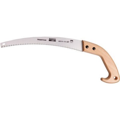 Astsäge mit gehärteten Zahnspitzen und Holzgriff, 6 ZpZ, 14" von Bahco