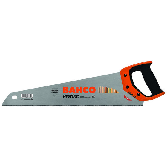 BAHCO® - ProfCut™-Handsäge mit gehärteten Zahnspitzen für Hartholz, Sperrholz, dünne Profile, GT-Verzahnung, 7/8 ZpZ 22" von Bahco