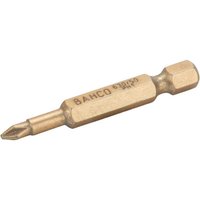 1/4 Diamant-Torsions-Schraubendreher Bits für PH2-Phillips-Schrauben 50 mm - 5 Stk./Kunststoffbox - Bahco von Bahco