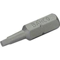 Bahco 1/4 Standard-Bit für Nr.4-Robertson-Schrauben 25 mm - 5 Stk./Kunststoffbox von Bahco