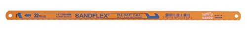 Bahco Federstahl Handsägeblatt 32 TPI, 300,0 mm x 13.0mm, für verschiedene Materialien, Packung a 10 Stück Bahco Federstahl Handsägeblatt 32 TPI, 300,0 mm x 13.0mm, für verschiedene Materialien, Packung a 10 Stück von BAHCO