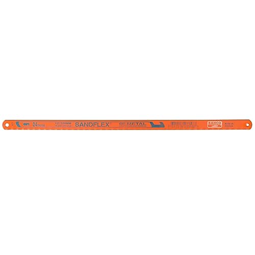 Bahco Federstahl Handsägeblatt 32 TPI, 300,0 mm x 13.0mm, für verschiedene Materialien, Packung a 10 Stück von BAHCO