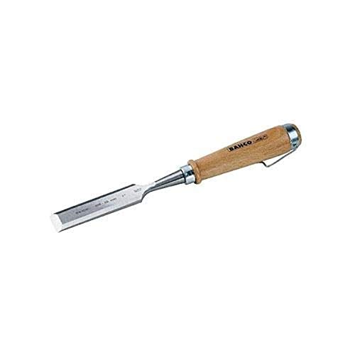 Bahco Stechbeitel, Holzgriff, vernickelter Stahlring, 38 X 140mm 425-38, Silver/Brown von BAHCO