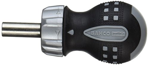 Bahco 808050SBAH 808050S Ratschen-Schraubendreher, 1/4-Inch, Grau/Silber/Schwarz von BAHCO