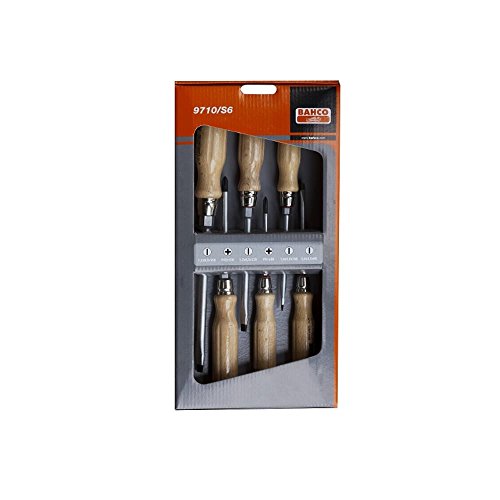 Bahco 9710/S6 Schraubendreher-Satz mit Holzgriff 6-teilig, 0 W, 0 V Bahco 9710/S6 Schraubendreher-Satz mit Holzgriff 6-teilig, 0 W, 0 V von Bahco