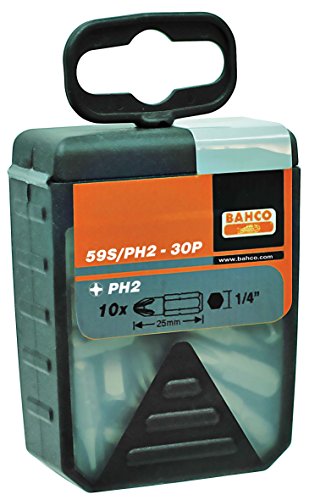 Bahco 59S/PH2G-30P BH59S/PH2G-30P Bits für Schnellbauschrauben 25mm Ph2 30 Stück Bahco 59S/PH2G-30P BH59S/PH2G-30P Bits für Schnellbauschrauben 25mm Ph2 30 Stück von Bahco