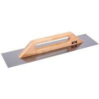 Bahco Glättkelle mit Edelstahl-Klinge und langem Pappelholzgriff, 500 x 130 mm von Bahco