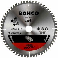 Bahco Kreissägeblatt, 210 mm, 48 Zähne, 30 mm Innen-Ø, für Holz, für Gehrungssägen von Bahco