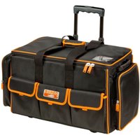 Stoff-Werkzeugtasche mit Teleskopgriff und Rädern, 73 l, 385 mm x 325 mm x 665 mm - Bahco von Bahco