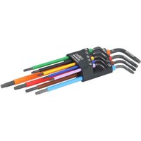 Winkelschlüsselsatz Multicolour torx® mit Farbcodierung 9 teilig - Bahco von Bahco