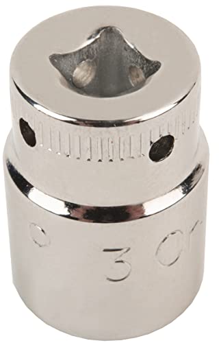 Bahco 1/4 Zoll Standardbuchse Steckschlüsseleinsatz SW 9mm 6-Punkt x 24,7 mm von BAHCO