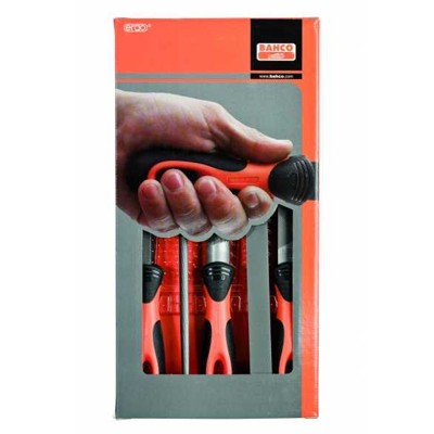 ERGO Feilen-Satz 5-teilig 200mm Hieb 1 & 2 von Bahco
