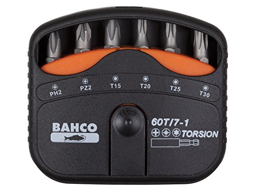 Juego Puntas Torsion 7 Pzs Con von BAHCO