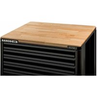 Kastanienholz-Arbeits-/Ablageplatte für die Werkstattwagen 1472K und 1482K, 30 mm x 501 mm x 680 mm - Bahco von Bahco